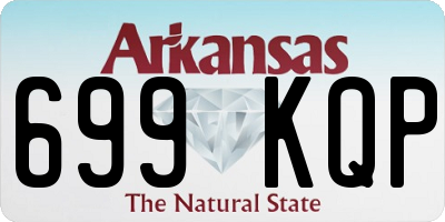 AR license plate 699KQP