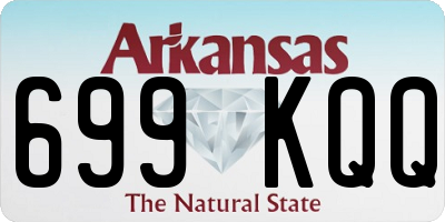 AR license plate 699KQQ