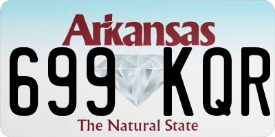 AR license plate 699KQR