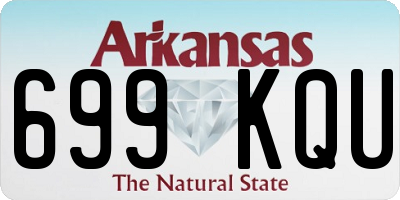 AR license plate 699KQU