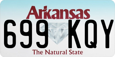 AR license plate 699KQY