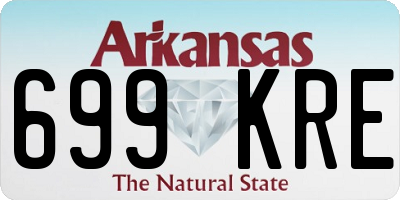 AR license plate 699KRE