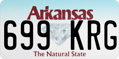 AR license plate 699KRG