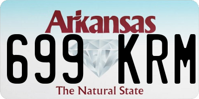 AR license plate 699KRM