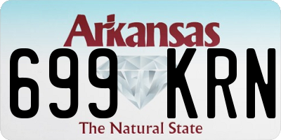 AR license plate 699KRN