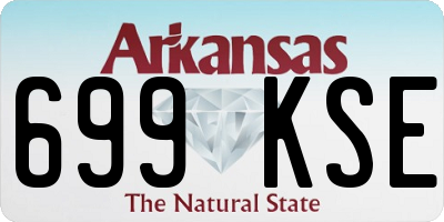 AR license plate 699KSE