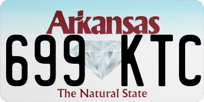 AR license plate 699KTC