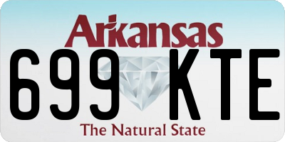 AR license plate 699KTE