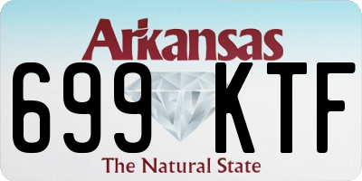 AR license plate 699KTF