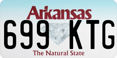 AR license plate 699KTG