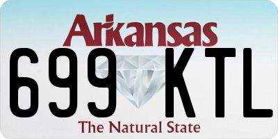 AR license plate 699KTL