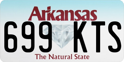 AR license plate 699KTS