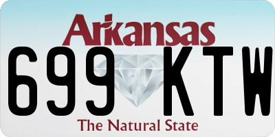 AR license plate 699KTW