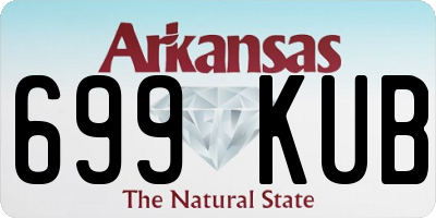 AR license plate 699KUB
