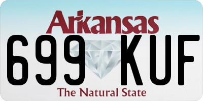 AR license plate 699KUF