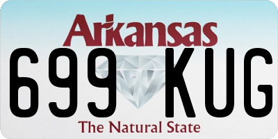 AR license plate 699KUG