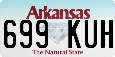 AR license plate 699KUH