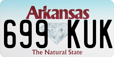 AR license plate 699KUK