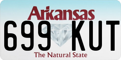 AR license plate 699KUT