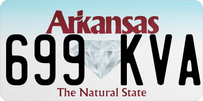 AR license plate 699KVA