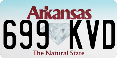 AR license plate 699KVD