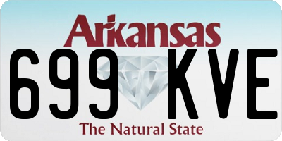 AR license plate 699KVE