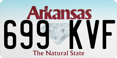 AR license plate 699KVF