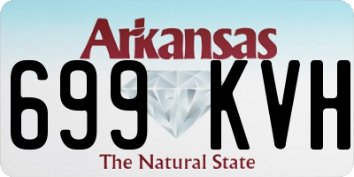 AR license plate 699KVH