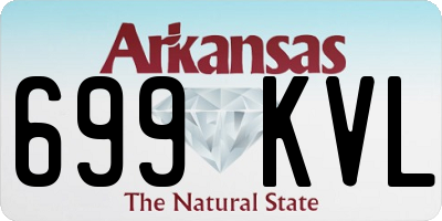 AR license plate 699KVL