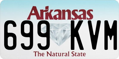 AR license plate 699KVM