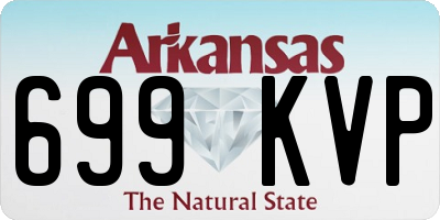 AR license plate 699KVP