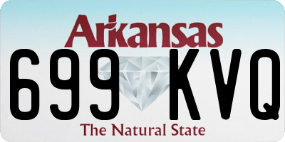 AR license plate 699KVQ