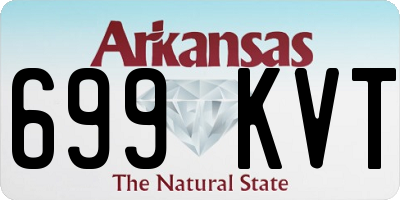 AR license plate 699KVT