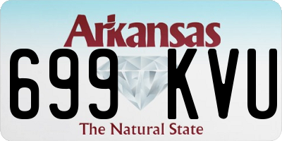 AR license plate 699KVU