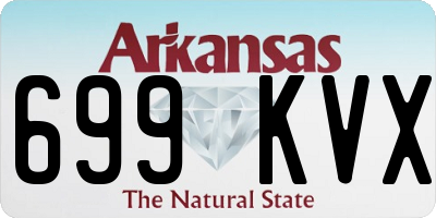 AR license plate 699KVX
