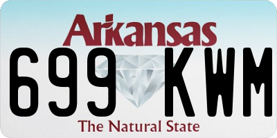 AR license plate 699KWM