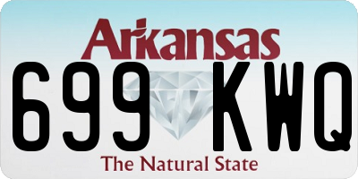 AR license plate 699KWQ