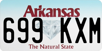 AR license plate 699KXM