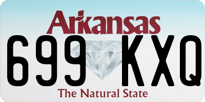 AR license plate 699KXQ