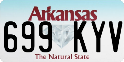 AR license plate 699KYV