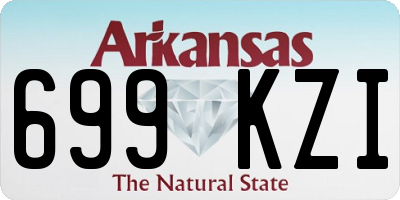 AR license plate 699KZI