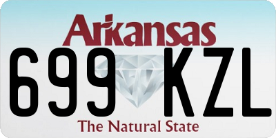 AR license plate 699KZL