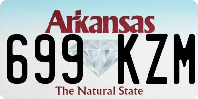 AR license plate 699KZM