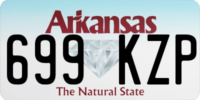 AR license plate 699KZP