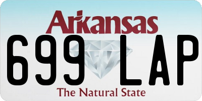 AR license plate 699LAP