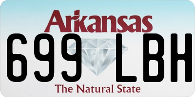 AR license plate 699LBH