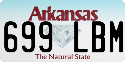 AR license plate 699LBM