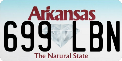 AR license plate 699LBN