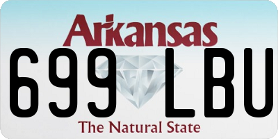 AR license plate 699LBU
