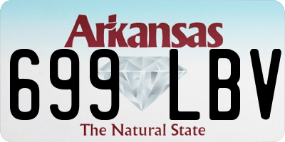 AR license plate 699LBV
